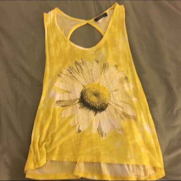 Sunflower tank top