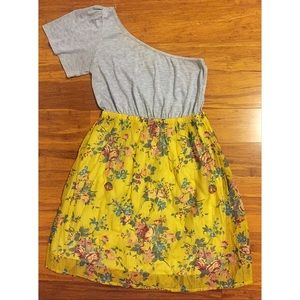 One Shoulder/Sleeved Dress from Nordstroms (Small)