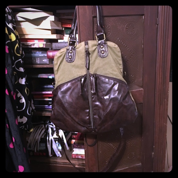 Cute fold-over crossbody