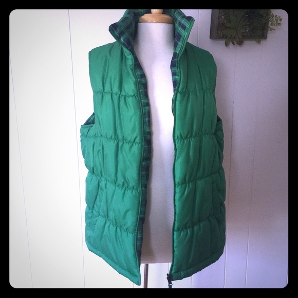 💥Price Drop💥 Green puffer vest