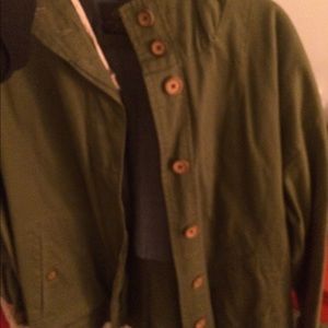 Zara dark green jacket