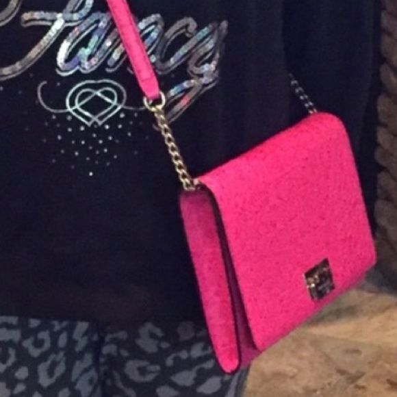🎉 HP 🎉NWT kate spade Fuschia Crossbody/Clutch - Picture 4 of 4