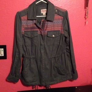 Multicolored light weight jacket