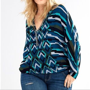 Chain trim drama top sz 18/20 Lane Bryant