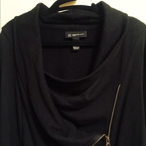 Asymmetrical Zip-up Sweater