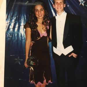 WANTED: Vintage Betsey Johnson brown velvet dress