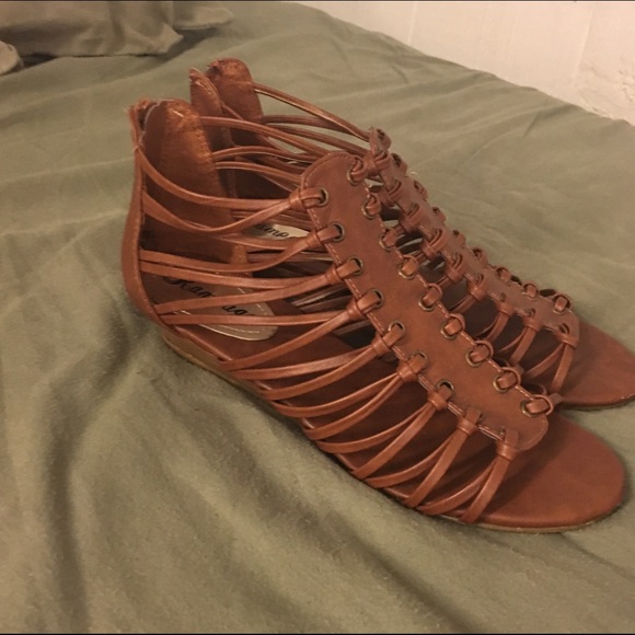 Brown sandals