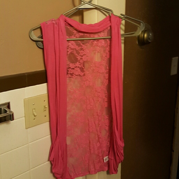Pink Cardigan