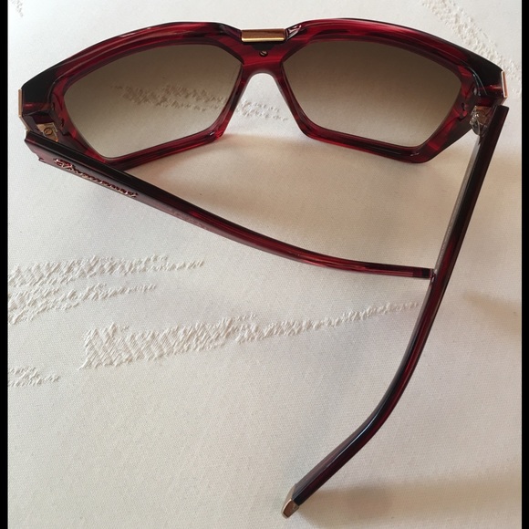 RUBY RED&GOLD DSQUARED2 SUNGLASSES - Picture 5 of 7
