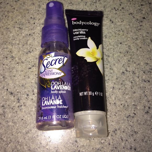 Body lotion and perfume