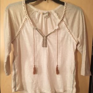 Lucky brand shirt; size: x-small