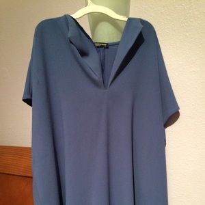 Blue American apparel dress size xs