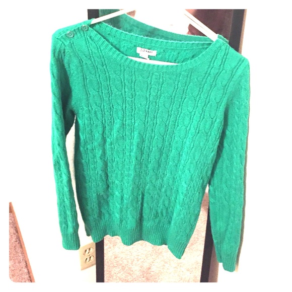 Green sweater, like new