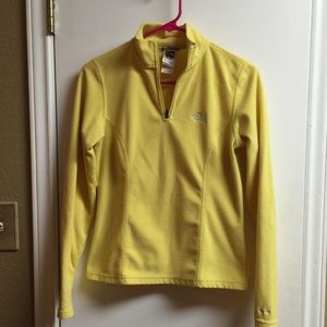 Yellow XS North Face