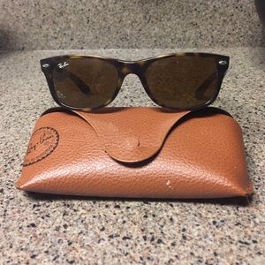 Ray-ban "new wayfarer" dark tortoise