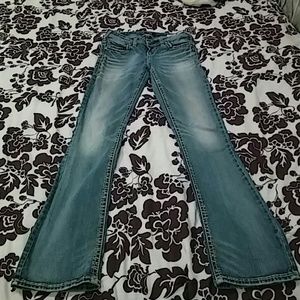 Sale this weekend! Silver boot cut jeans