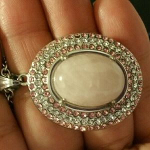 Pink Conch Pearl Necklace