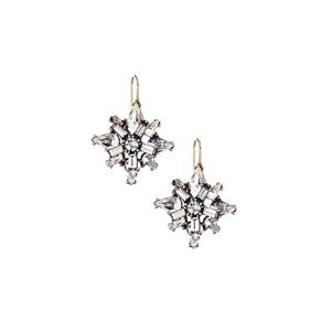 Art Deco starburst earrings