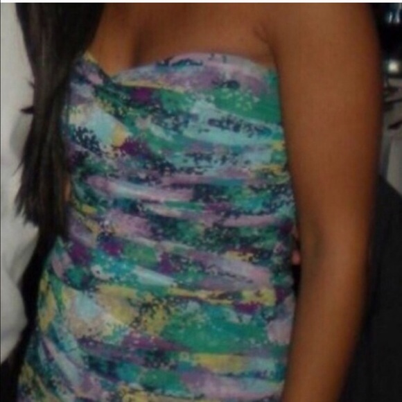 BCBG Ruched Dress - Picture 4 of 4