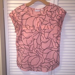 Lightweight pink top