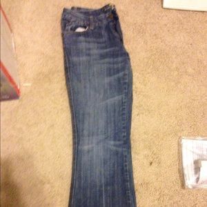 Women's Seven for All Mankind Pink A Pocket Jeans