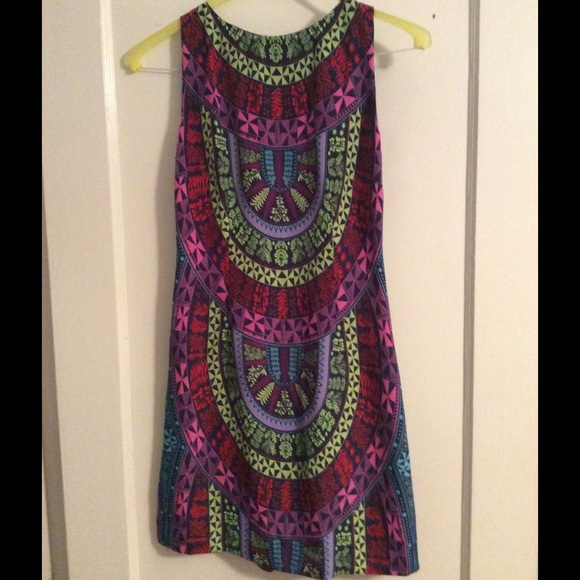 Mara Hoffman back cutout printed dress -.size 4