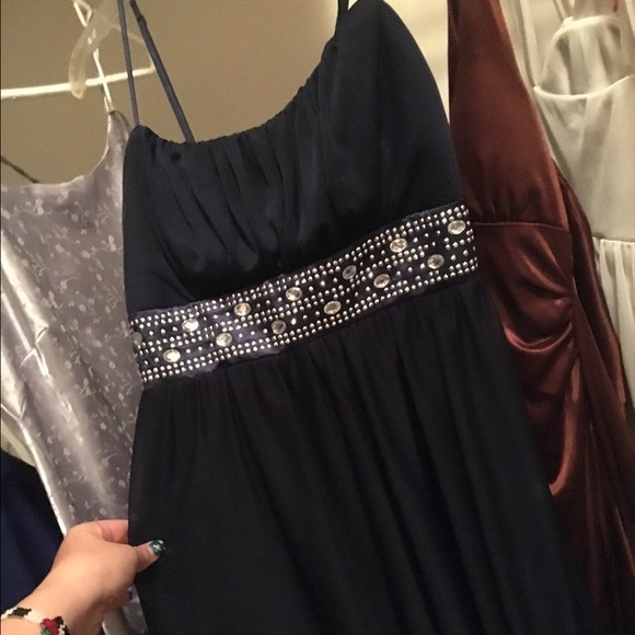 Blue dress