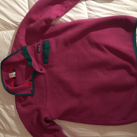 W Patagonia synchilla pullover