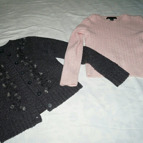 Two express sweaters