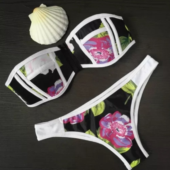 Floral bikini set