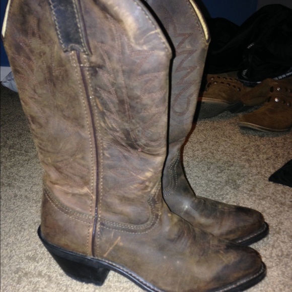 Durango Western Shaft Stitch Tan