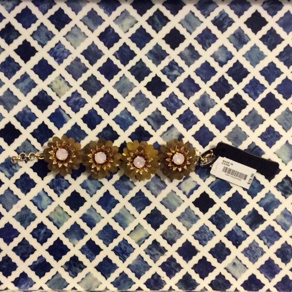 NWT Zinnia Crystal Bracelet in Tortoise - Picture 2 of 6