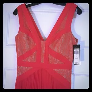 BCBG MAX AZRIA  Orange/Red  Dress