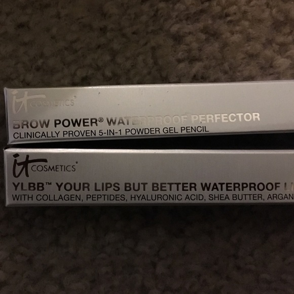 Brow power and lip liner