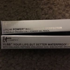 Brow power and lip liner