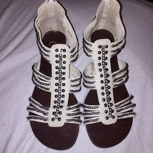 Studs & Chains Gladiator Sandals