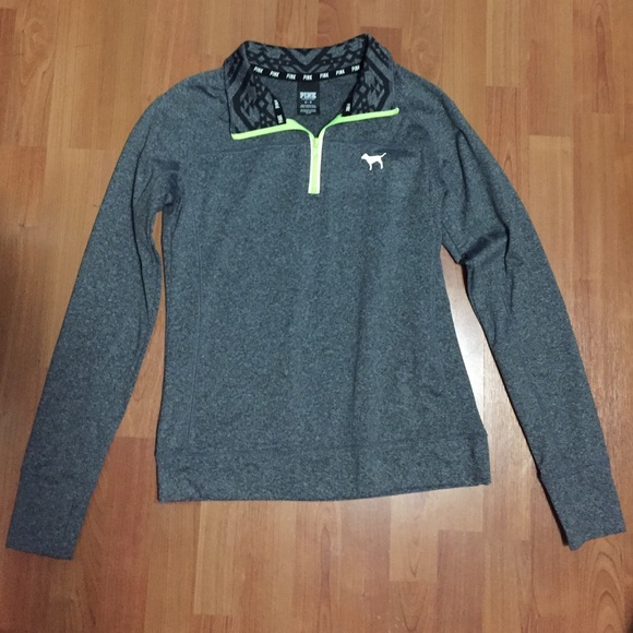 VS PINK "Ultimate Half Zip Jacket Pullover"