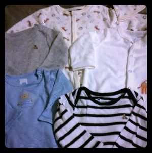 Lot of 6 month new onsies