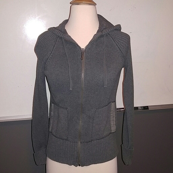 Calvin Klein zip front sweater