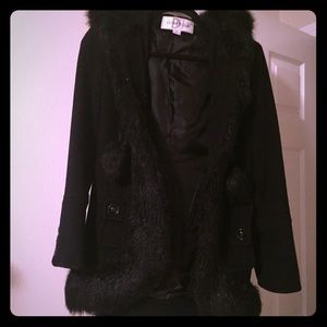 Black coat