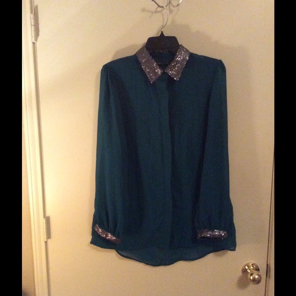 💢BUNDLE💢Sequin/Sheer Blouse