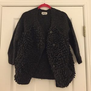 Madewell Boucle Wallace Sweater XS Gray