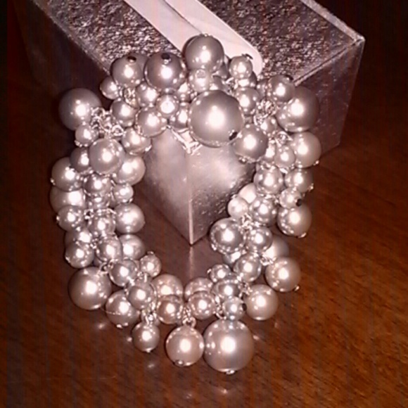 Silver Beaded Bracelet