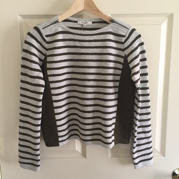 Madewell shoulder-zip sweater - Picture 2 of 5