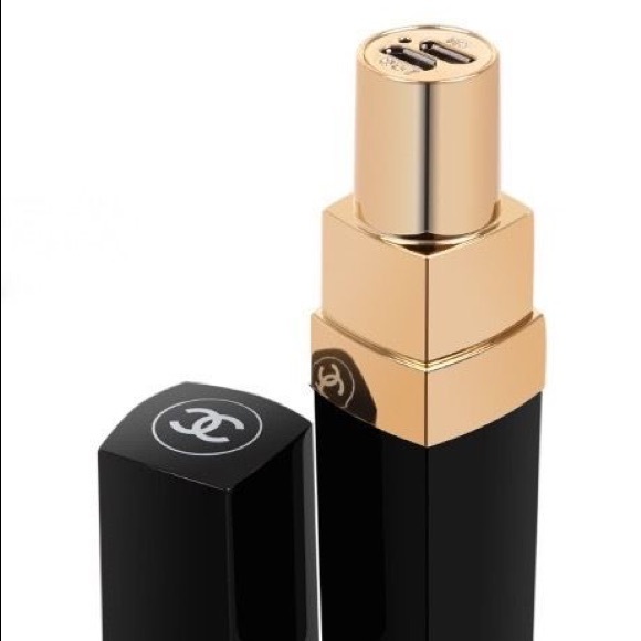 Chanel Lipstick Phone Charger Power Bank CC Brand - Picture 2 of 4