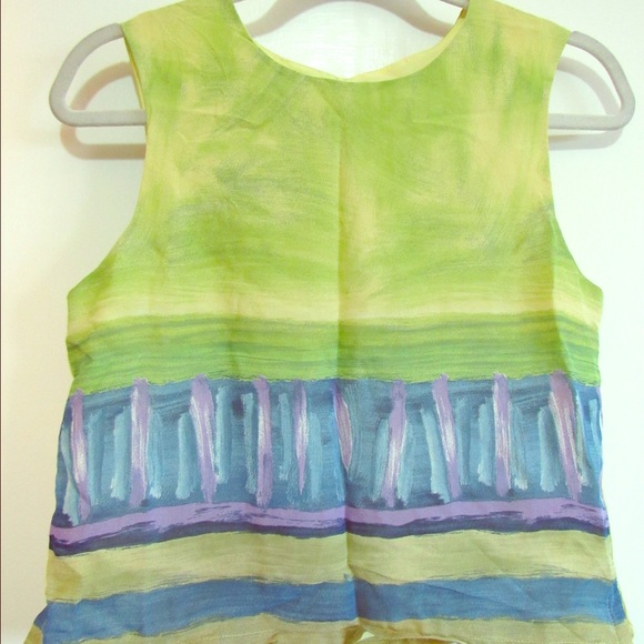 Artsy Neon Top