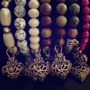 Heart Charm Bracelet