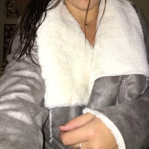 Brand New Michael Kors Grey Jacket M