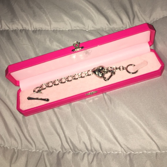 Juicy Couture Silver charm bracelet