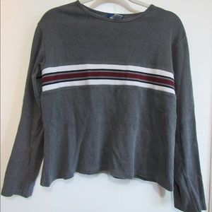 Grey Stripe Long Sleeve